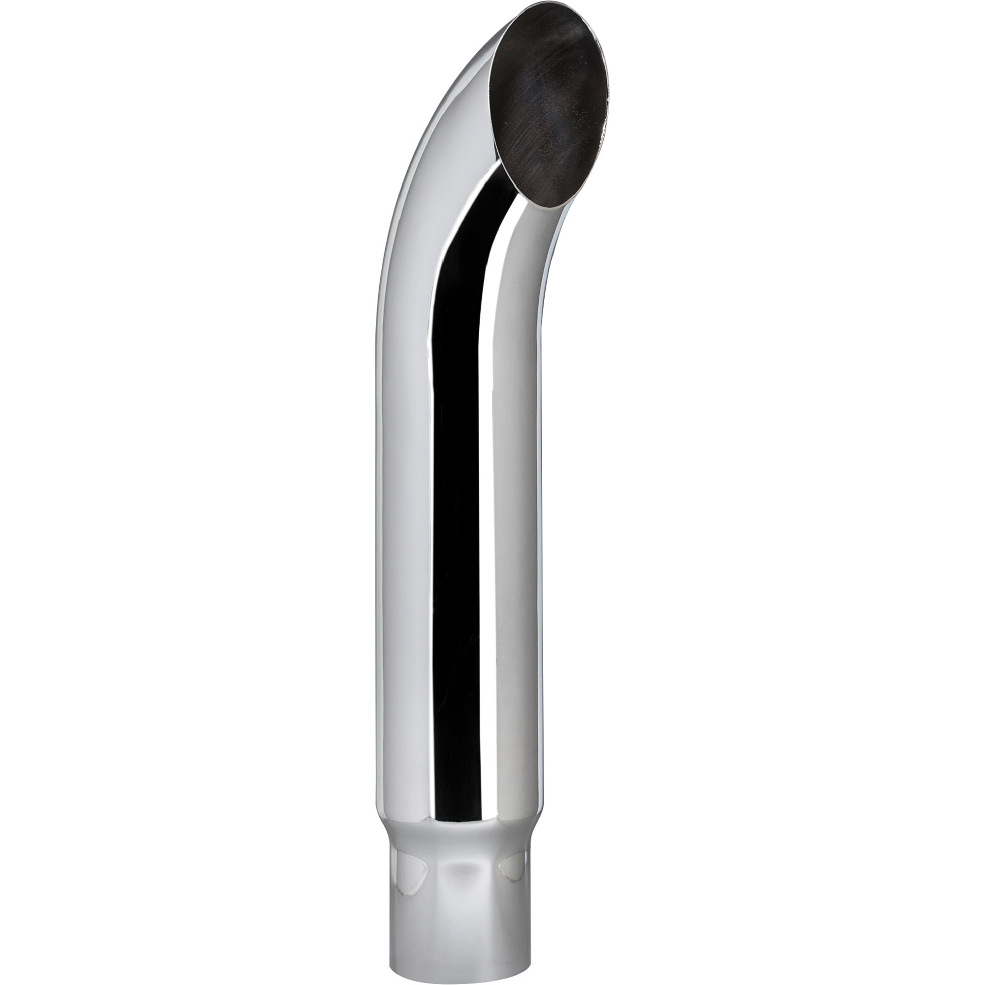 Roadmaster 36in. Truck Exhaust Stack, Chrome, 6in. OD Reduced to 5in. OD